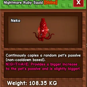 Colossal Ruby Squid 108