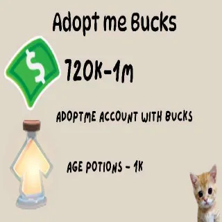 BUCKS AND AGE UP POTIONS