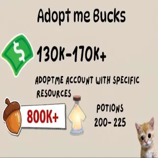Acorns - 800k with Bucks