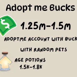 Adopt Me Bucks