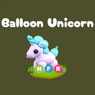 NFR Balloon Unicorn