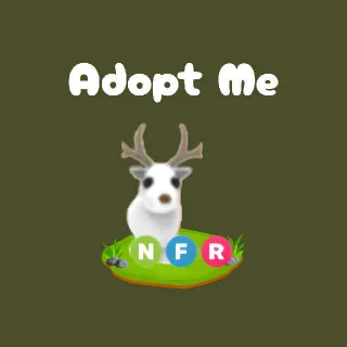 Neon Arctic Reindeer