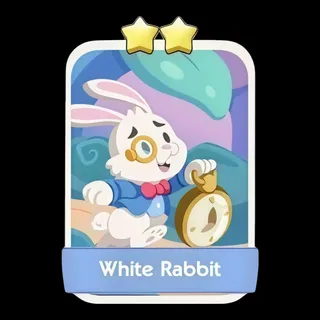 White Rabbit 2⭐ Monopoly Go Sticker