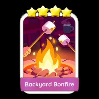 Backyard Bonfire Monopoly Go