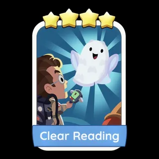 Clear Reading Monopoly Go