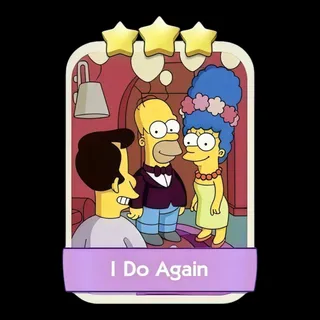 I Do Again 3⭐ Monopoly Go Sticker