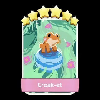 Croak-et 6⭐ Monopoly Go Sticker