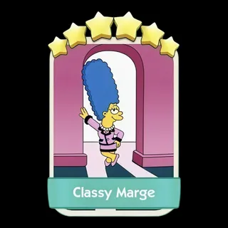 Classy Marge Monopoly Go