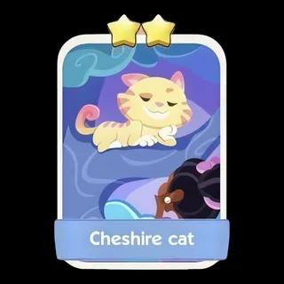 Cheshire cat 2⭐ Monopoly Go Sticker