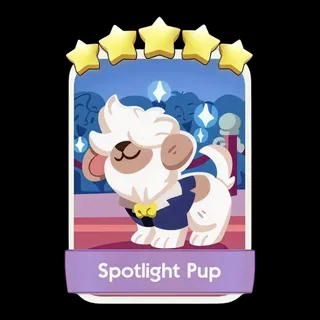 Spotlight Pup Monopoly Go
