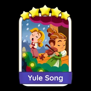 Yule Song 5 ⭐ Monopoly Go Sticker