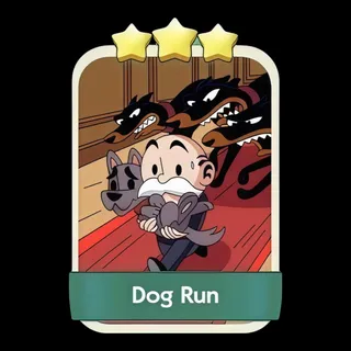 Dog Run 3⭐ Monopoly Go Sticker