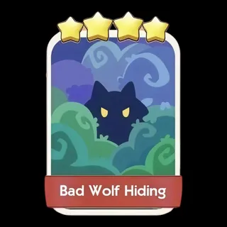 Bad Wolf Hiding Monopoly Go