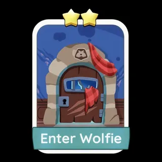 Enter Wolfie Monopoly Go