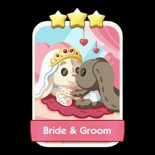 Bride & Groom Monopoly Go