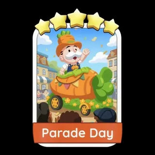 Parade Day 5⭐ Monopoly Go Sticker