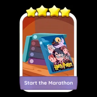 Start the Marathon 4⭐ Monopoly Go Sticker