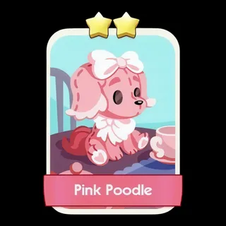 Pink Poodle Monopoly Go