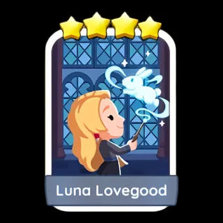 Luna Lovegood 4⭐ Monopoly Go Sticker