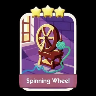 Spinning Wheel 3⭐ Monopoly Go Sticker