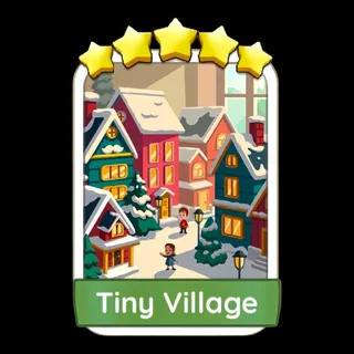 Tiny Village 5 ⭐ Monopoly Go Sticker