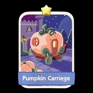 Pumpkin Carriage Monopoly Go