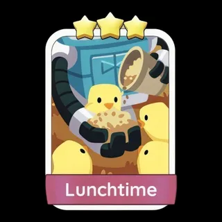 Lunchtime 3⭐ Monopoly Go Sticker