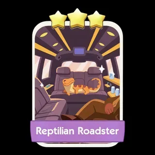 Reptilian Roadster Monopoly Go