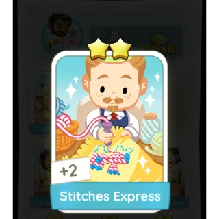 Stitches Express Monopoly GO