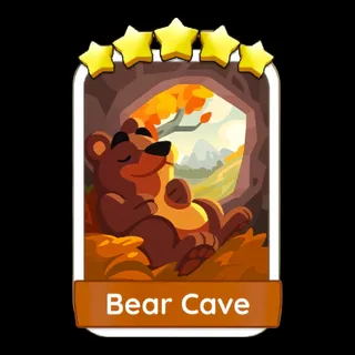 Bear Cave 5 ⭐ Monopoly Go Sticker
