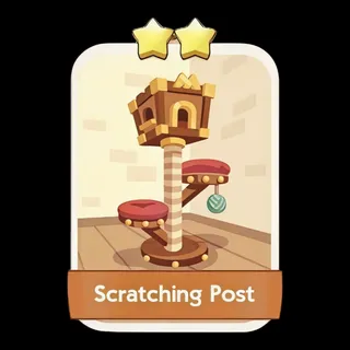 Scratching Post 2⭐ Monopoly Go Sticker