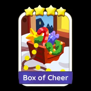 Box of Cheer Monopoly Go