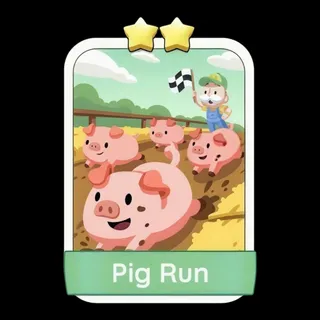 Pig Run Monopoly Go