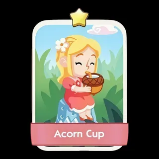 Acorn Cup 1⭐ Monopoly Go Sticker
