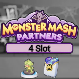4 Slot Monster Mash Partners Event Monopoly Go