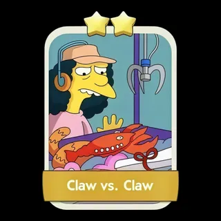 Claw vs. Claw 2⭐ Monopoly Go Sticker