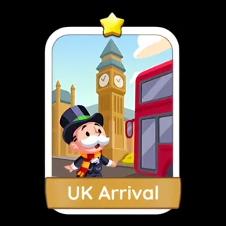 UK Arrival Monopoly Go
