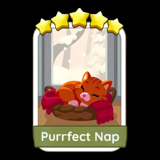 Purrfect Nap Monopoly Go