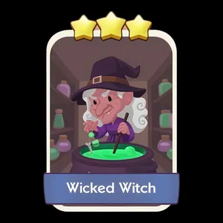 Wicked Witch 3⭐ Monopoly Go Sticker