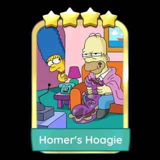 Homer's Hoagie 4⭐ Gold Sticker Monopoly Go Golden Blitz