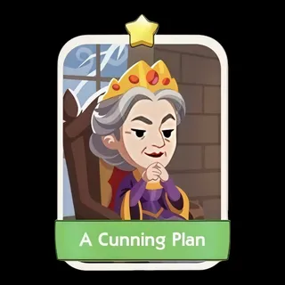 A Cunning Plan 1⭐ Monopoly Go Sticker