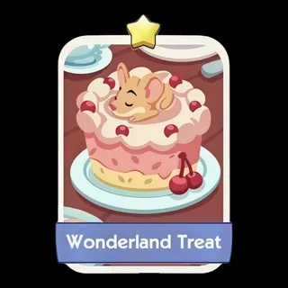 Wonderland Treat 1⭐ Monopoly Go Sticker