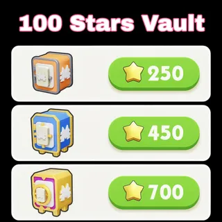 100 Star Vault Monopoly Go