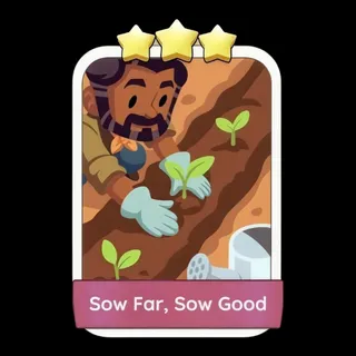 Sow Far, Sow Good 3⭐ Monopoly Go Sticker