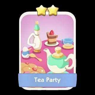 Tea Party 2⭐ Monopoly Go Sticker