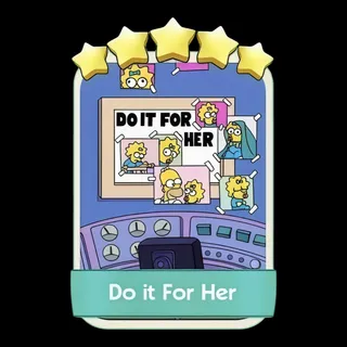 Do it For Her 5⭐ Monopoly Go Sticker