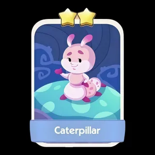 Caterpillar 2⭐ Monopoly Go Sticker
