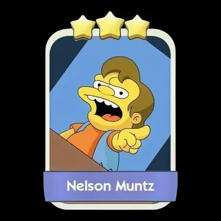 Nelson Muntz Monopoly Go