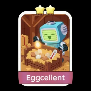 Eggcellent 2⭐ Monopoly Go Sticker