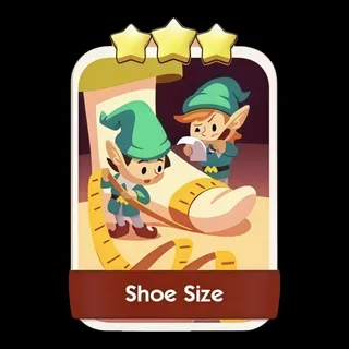 Shoe Size 3⭐ Monopoly Go Sticker